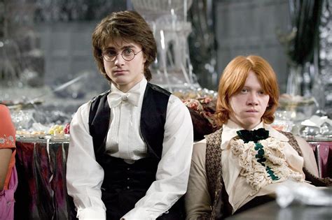 Were Not Dancing Rupert Grint Daniel Radcliffe Ron Weasley Harry Potter Hd Wallpaper Rare