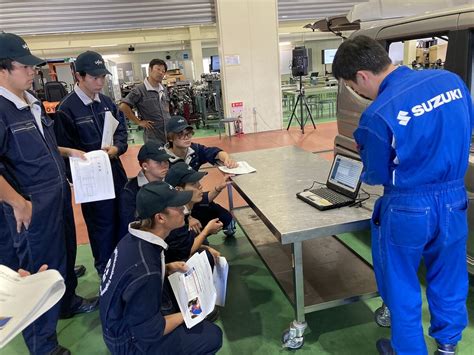 富山自動車整備専門学校様 技術講習会開催｜採用情報トピックス｜採用情報｜株式会社スズキ自販富山