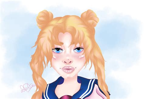 Sailor Moon fan art by DahwaveArt on DeviantArt