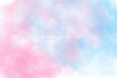 Pink Blue Watercolor Background Graphic By Wavelabs · Creative Fabrica