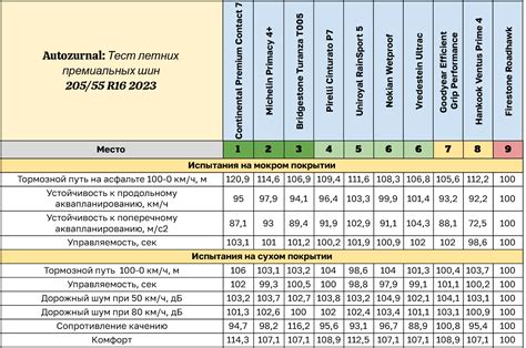 Autozurnal 2023: Тест летних шин 205/55 R16