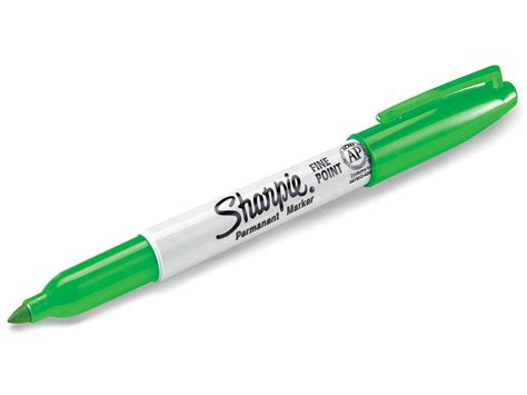 Sharpie® Fine Tip Markers Green H 286g Uline