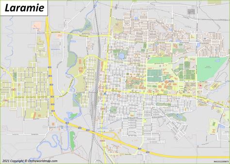 Laramie Map | Wyoming, U.S. | Discover Laramie with Detailed Maps