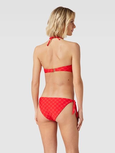 JOOP BODYWEAR Bandeau Bikini Mit Neckholder Zum Binden Rot Online Kaufen