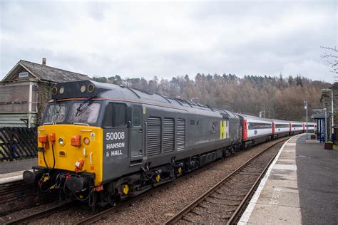 Hanson And Hall Class 50 50008 Thunderer Departing From G Flickr