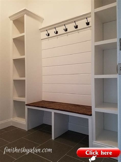 Mudroom Storage Bench Wallpaper Reyna