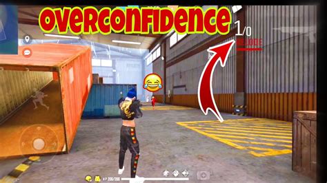 Free Fire Lone Wolf Overconfidence Overconfidence With One Bullet