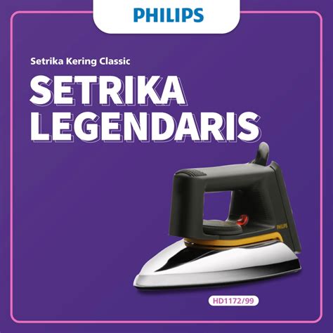 Jual Setrika Philips Hd Hd Hd Watt Dry Iron