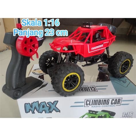 Jual Rc Rock Crawler Buggy Wd Offroad Mainan Remote Kontrol Skala