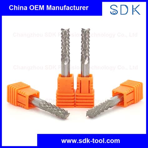 Corn Teeth Cemented Carbide End Mills PCB Engraving Bits China