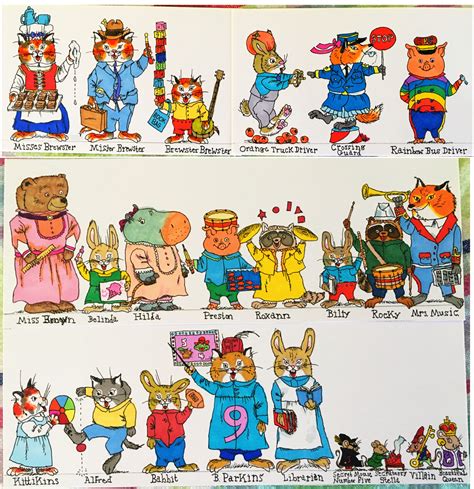 Richard Scarrys Get Ready For School By Wilduda On Deviantart