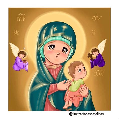 Pin by MaRi on Santa María Jesus cartoon Bible drawing Mother mary