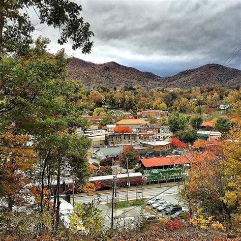 Fall Around Bryson City Ashley Hackshaw Lil Blue Boo