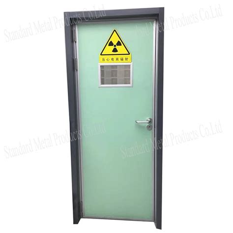 X Ray Radiation Protection Door 2mmpb Motorized Sliding Lead