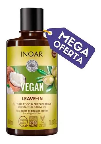 Leave In Vegan Oleo De Coco E Oliva Ml Inoar Mercadolivre