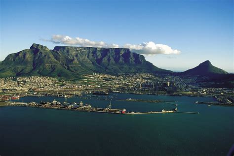 The Mother City South Africa Aerial View Of Cape Town In Flickr