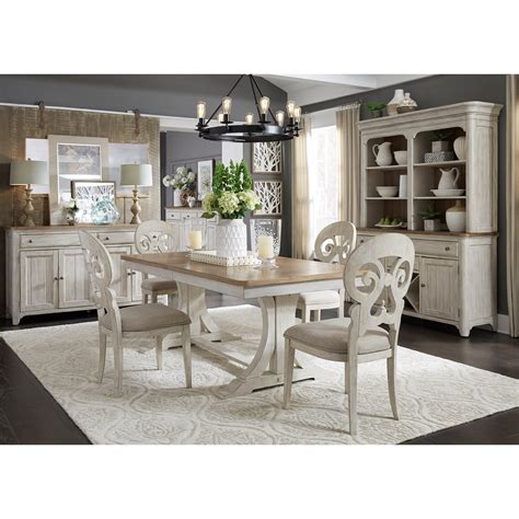 Liberty Furniture Farmhouse Reimagined 652 Dining Room Group 3 Dining ...