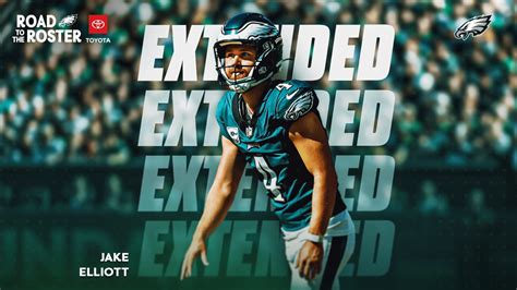 Eagles, Jake Elliott agree to terms on a 4-year contract extension