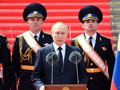 Vladimir Putin Thanks Russian Army For Stopping Civil War Today