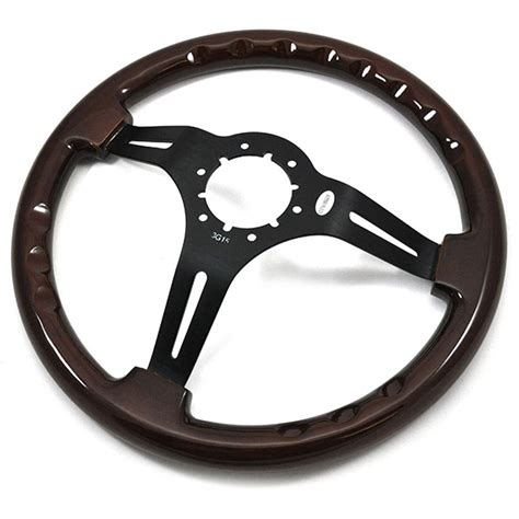 1966 Pontiac GTO LeMans Tempest AFTERMARKET STEERING WHEEL CHERRY WOOD