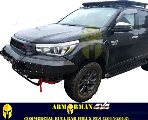 Commercial Bull Bar Hilux NLS 2015 2018 Armorman 4x4