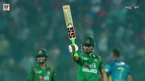 Najmul Hossain Shanto 53 Runs Vs Sri Lanka BAN Vs SL 2nd T20I Match