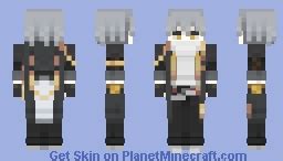 HSR Caelus Male Trailblazer Minecraft Skin