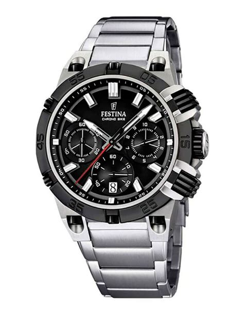 F H Festina Watch Chrono Bike F H