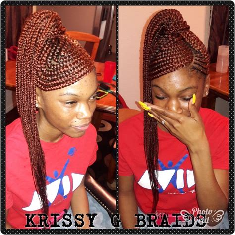 Swoop Braided Ponytail Braids Hairstyles