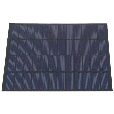 2024 3w 12v Polycrystalline Silicon Solar Panel Module For Battery Charger Diy Science Project