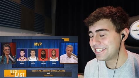 Reacting To Colin Cowherds Nba Bubble Awards Youtube