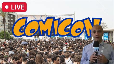 Comicon Napoli 2023 In Diretta Con Tifosi E Cosplayer YouTube