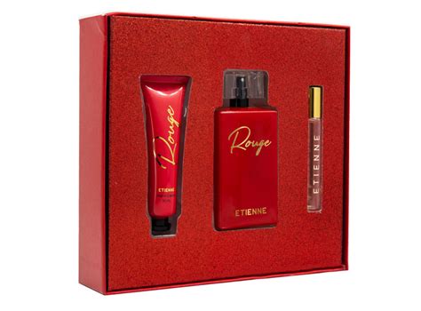 Ripley Set Perfume Etienne Rouge Mujer Edp Ml Perfumero Ml