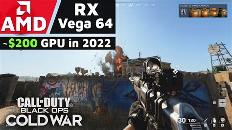 Call Of Duty Black Ops Cold War AMD RX Vega 64 I9 9900K 1440p