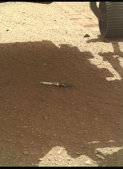 Nasas Perseverance Rover Deposits First Sample Tube • Planetary