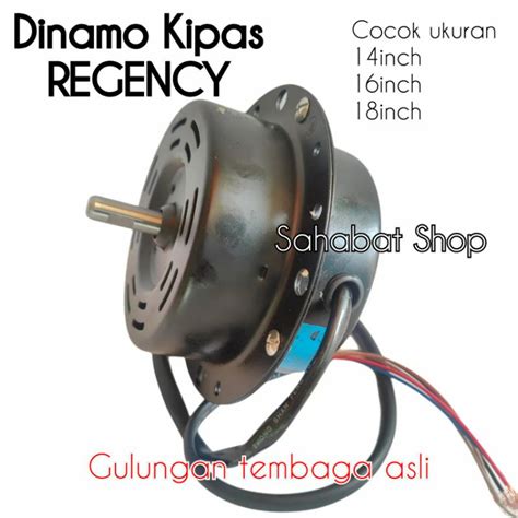 Jual Dinamo Mesin Kipas Angin Besi Tornado Blower Kipas Regency