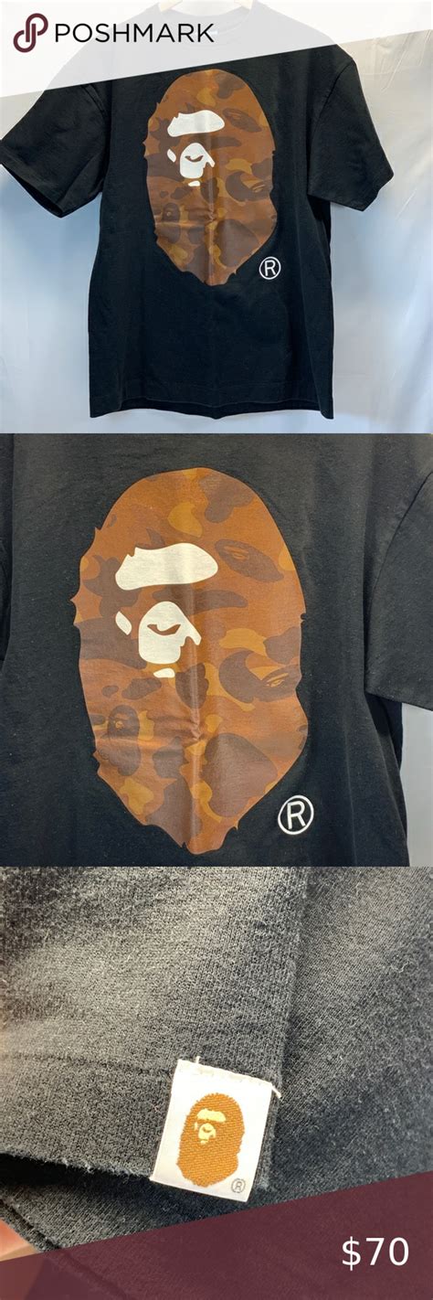 Vintage Og Bape T Shirt Sz L Bape T Shirt Bape Shirt Bape