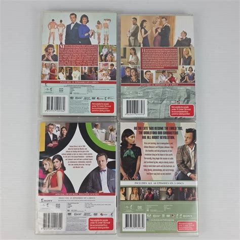 MASTERS OF SEX Complete Series Seasons DVD Region