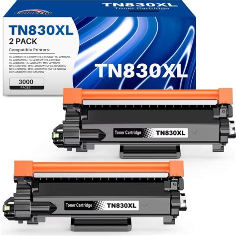 Tn 830xl Tn830xl Tn830v Tn835 High Yield Black Toner Cartridge Use For Brother Hl