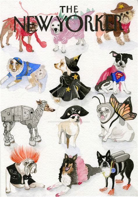 New Yorker Halloween Cover By Groovygirlsuzy17 On Deviantart