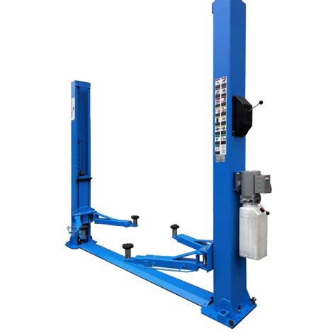 IMPACT 4 TONNE 2 POST BASEPLATE LIFT MANUAL LOCKS Garage Equipment