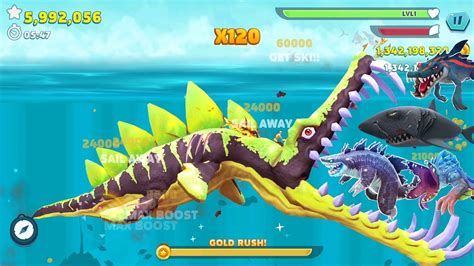 Hungry Shark Evolution Bigger Monster Giant Enemy Leo New Skin Mod