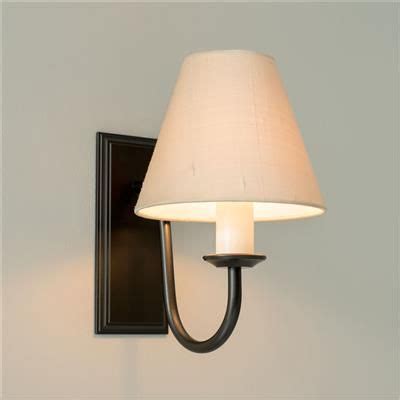 Single Gosford Wall Light In Matt Black Natural Building Materials