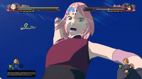 Naruto Shippuden Ultimate Ninja Storm 4 Sakura Vs Sarada Youtube