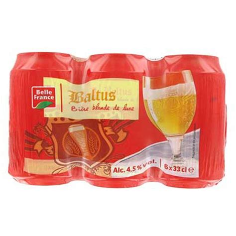 Pack De Bi Re Blonde Baltus X Cl Bam Courses Le Plus Grand Choix De Produits Livr S