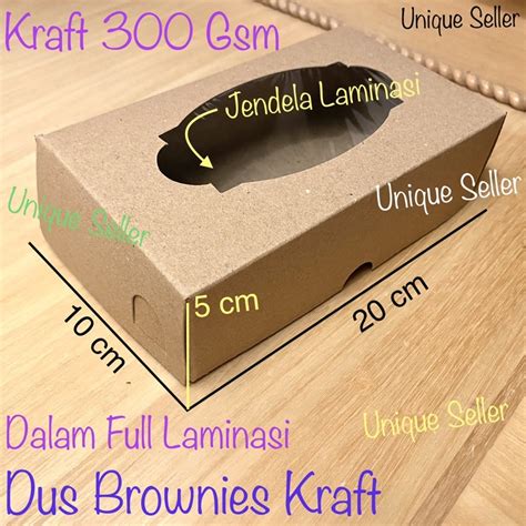 Jual Dus X X Kraft Jendela Full Laminasi Gram Dus Box Kotak