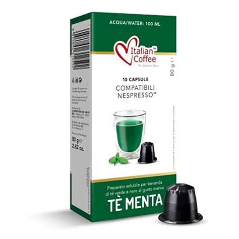 Ceai De Menta Capsule Compatibile Nespresso Italian Coffee