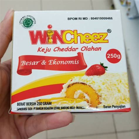 Jual WINCHEEZ Keju Cheddar Olahan 250 Gr Besar Ekonomis Shopee