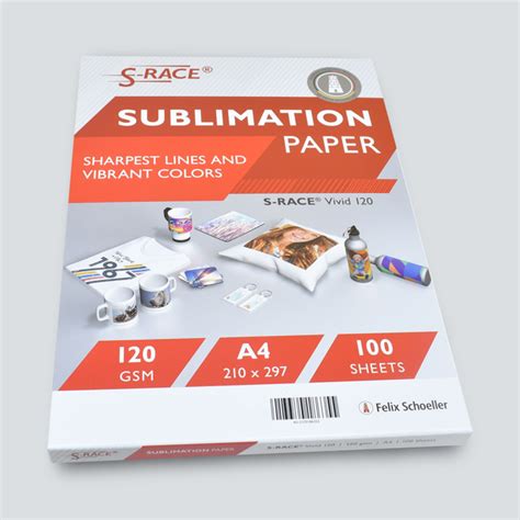 Papel Sublimacion S Race Tamano A4 100 Hojas DTF Antofagasta