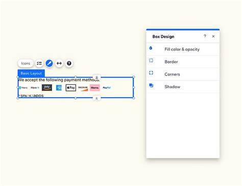 Payment Icons Wix App Market Wix